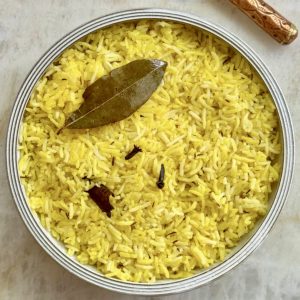 Saffron Long Grain Steamed Basmati Rice